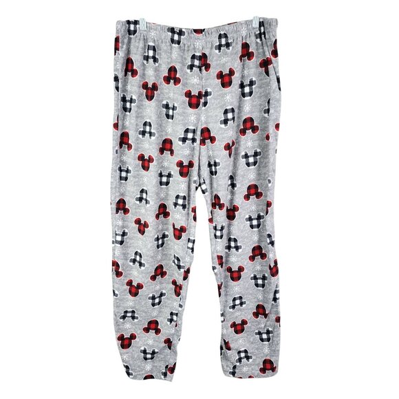 Mens Disney Mickey Mouse Patterned Lounge Pants Size XL - Picture 1 of 9